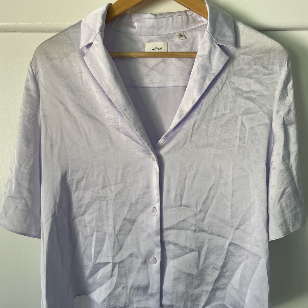 Aritzia White Blouse